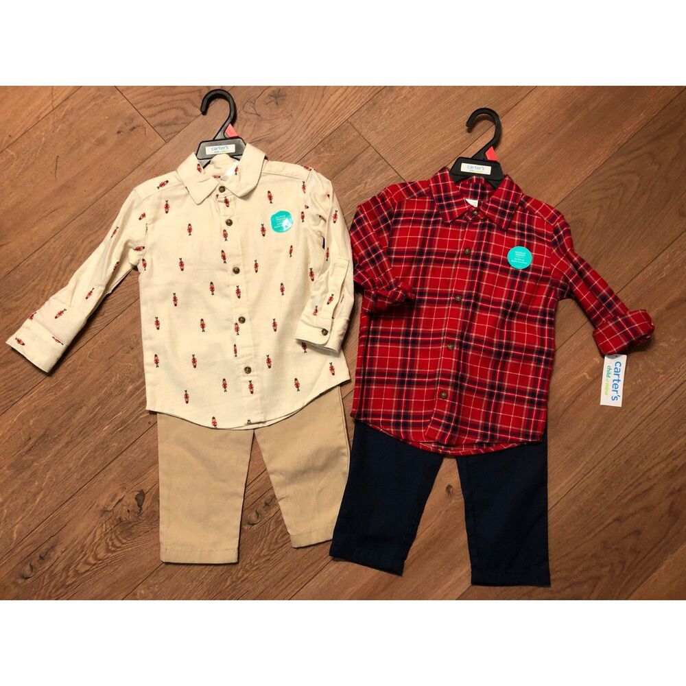 2T Toddler Carters Holiday Bundle